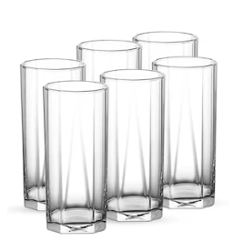 Set vasos de cristal